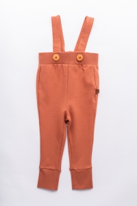 MIVI Kids College pants with suspenders Sierra