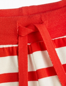 Mini Rodini Stripe shorts red