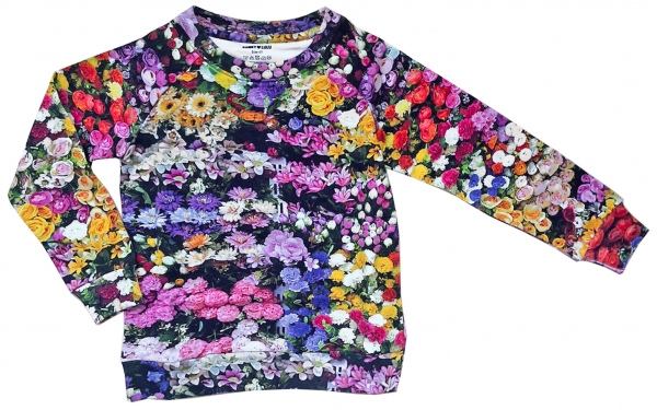 Romey Loves Lulu sweatshirt Faux Flowers